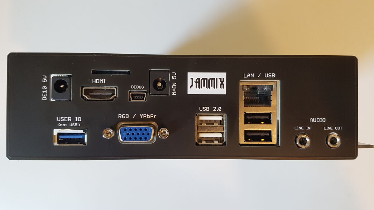 JAMMIX installation example