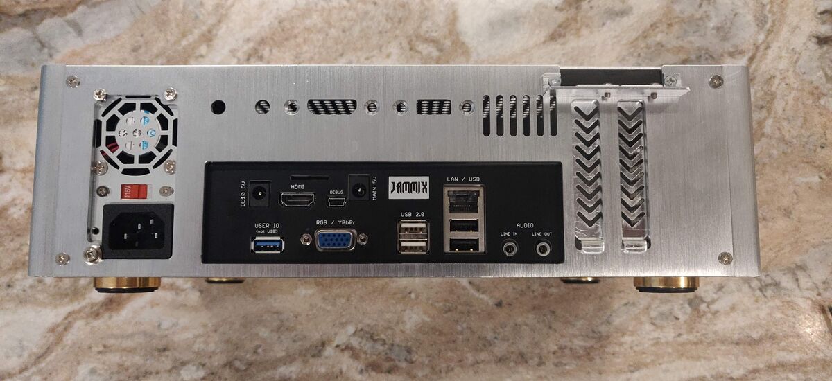 JAMMIX arcade installation